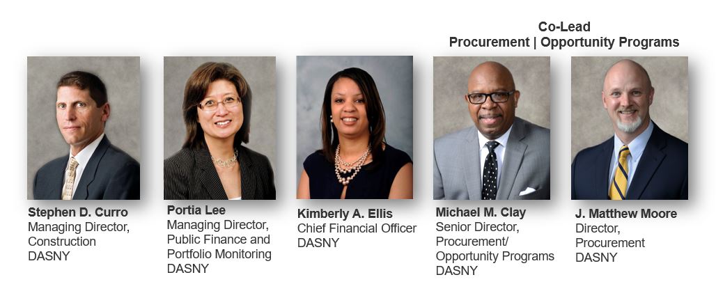 DASNY client services team 