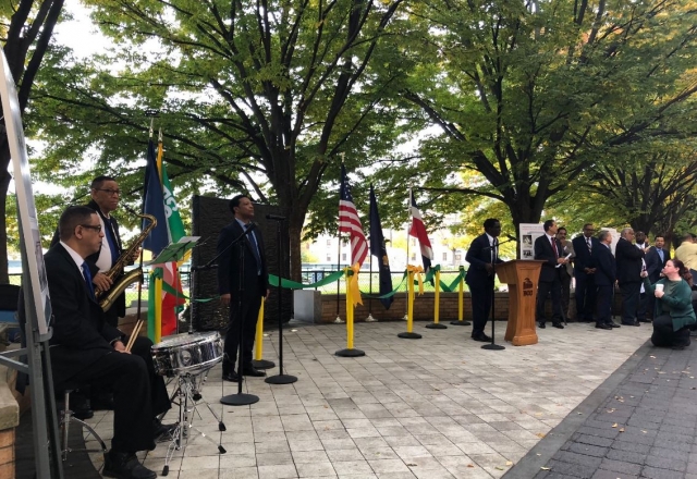 Leaders from the City and the Dominican Republic Attend Ribbon-Cutting Ceremony