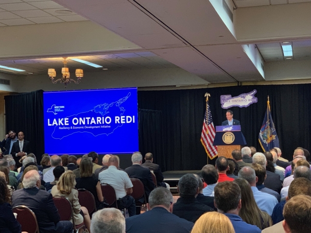 Governor Andrew M. Cuomo today hosted the first meeting of community leaders and the Lake Ontario Resiliency and Economic Development Initiative, or REDI, commission where he announced up to $300 million in funding available for communities impacted by Lake Ontario flooding