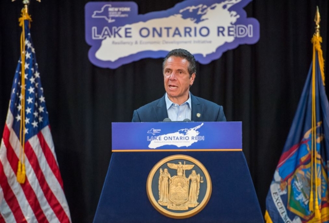 June 10, 2019-Rochester, NY- Governor Andrew Cuomo holds Lake Ontario REDI , (Resiliency & Economic Development Initiative) conference in Rochester.