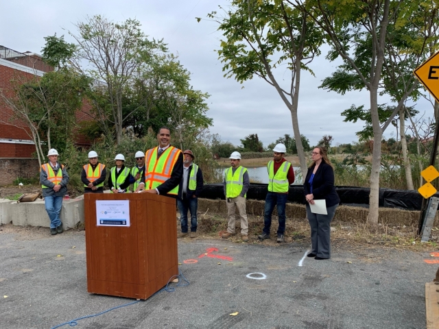 Reuben Fresh Creek Groundbreaking